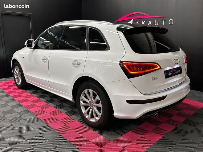 Audi Q5 2.0 TDI 150 S line RVISION  JOUR Blanc de 2016