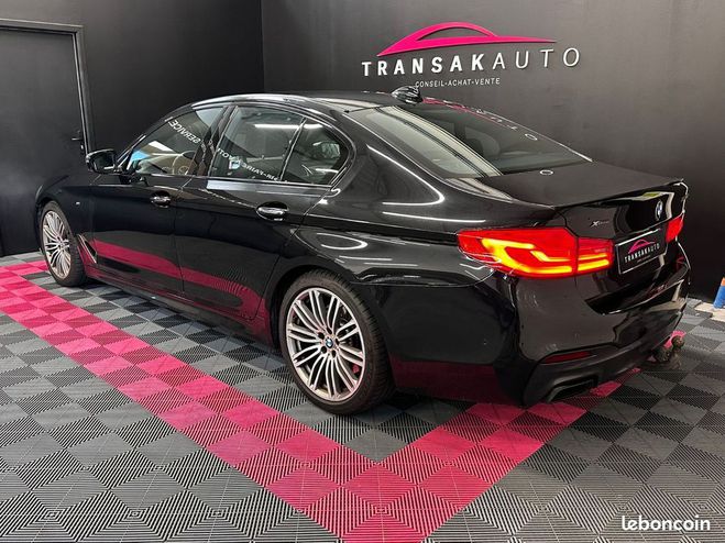 BMW Serie 5 G30 M550d xDrive 400 ch BVA8 SUIVI COMPL Noir de 2017