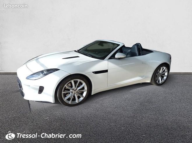 Jaguar F-Type Cabriolet V6 3L Essence Suraliment 340  Blanc de 2015