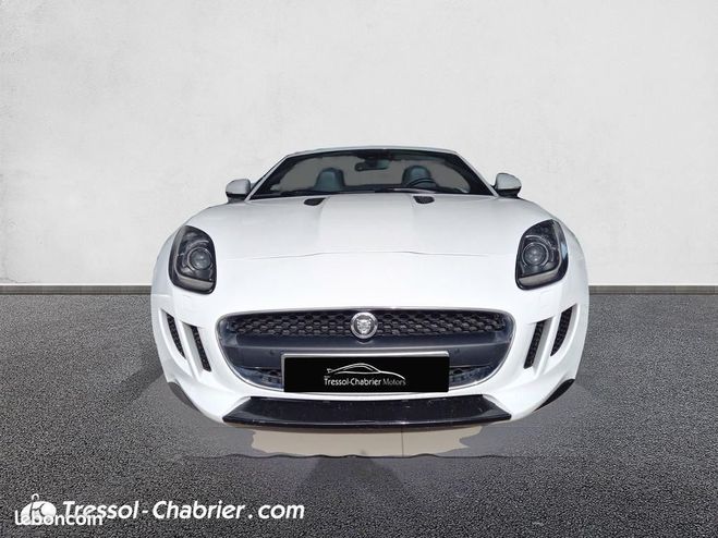 Jaguar F-Type Cabriolet V6 3L Essence Suraliment 340  Blanc de 2015