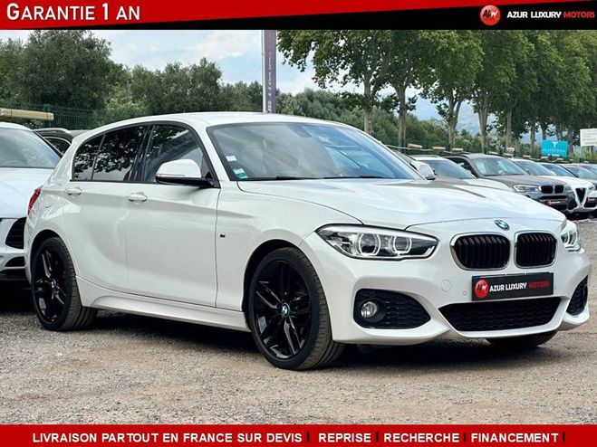 BMW Serie 1 F20 (2) 120 I PACK M SPORT BLANC de 2016