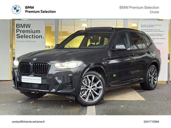 BMW X3 xDrive20d 190ch M Sport Saphirschwarz Mtallis de 2024