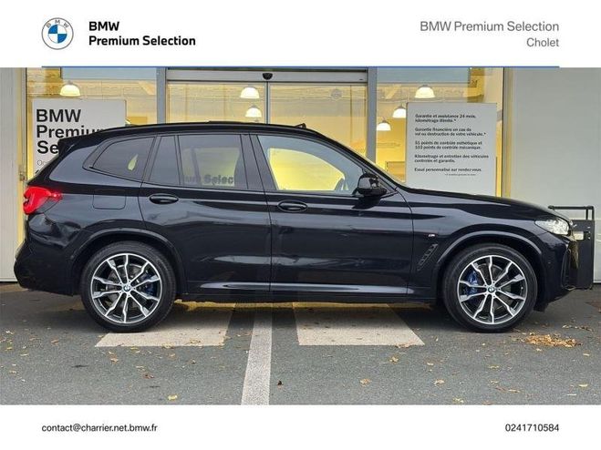 BMW X3 xDrive30d 286ch M Sport M Carbonschwarz Mtallis de 2023