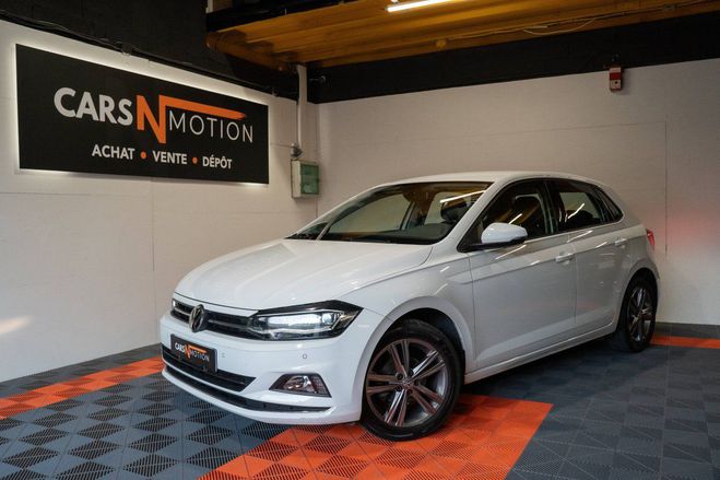 Cliquer pour voir la photo suivante Volkswagen Polo 1.0 TSI 95ch Carat DSG7 - Feux LED, sièg BLANC de 2019