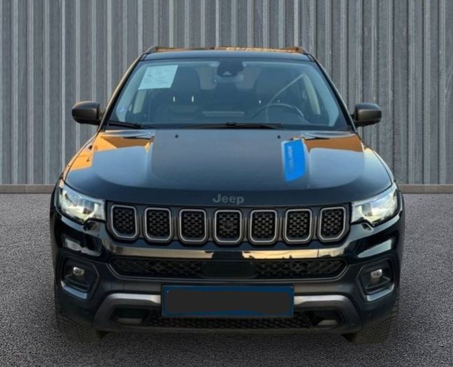 Jeep Compass 1.3 PHEV T4 240 ch 4xe eAWD Trailhawk Noir de 2022