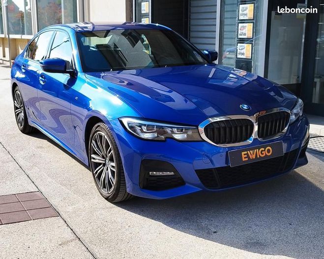 BMW Serie 3 BMW Serie 3 320D 190CH M SPORT X Drive ETAT IRREPROC Bleu de 2021