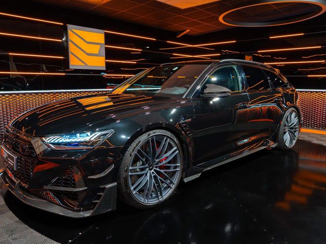 Audi RS6 RS6-R ABT 4.0l V8 740ch Noir de 2020