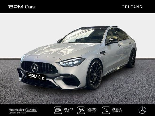 Cliquer pour voir la photo suivante Mercedes Classe C 63 AMG S 680ch E Performance 4Matic+ Argent High-tech Métallisé de 2023