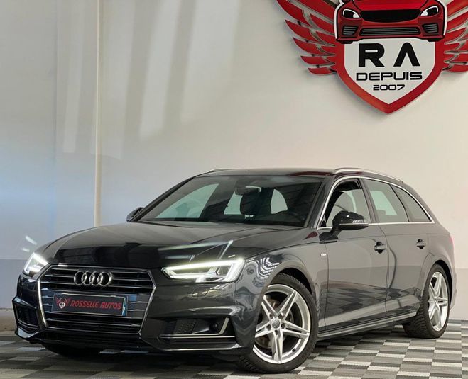 Audi A4 2.0 TFSI 190CH S-LINE S-TRONIC Gris Mtallis de 2018