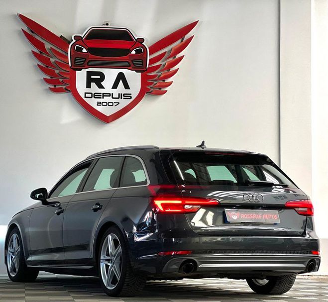 Audi A4 2.0 TFSI 190CH S-LINE S-TRONIC Gris Mtallis de 2018