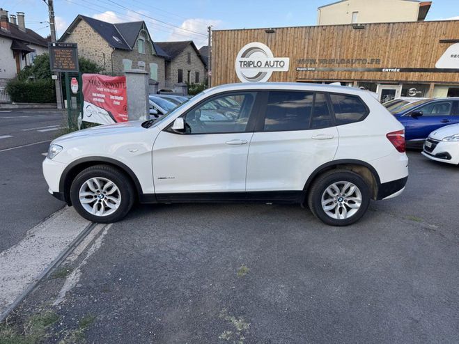 BMW X3 BMW X3 xDrive 20d - BVA F25 Excellis Gps   Rada BLANC de 2011