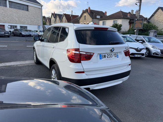 BMW X3 BMW X3 xDrive 20d - BVA F25 Excellis Gps   Rada BLANC de 2011