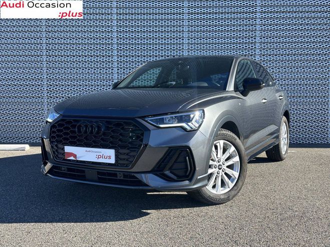 Audi Q3 Sportback 35 TFSI 150 ch S tronic 7 S li Gris de 2024