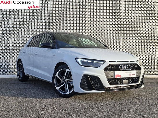 Audi A1 Sportback 30 TFSI 116 ch S tronic 7 S Li Blanc de 2024