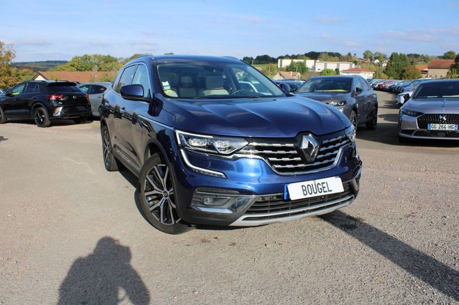 Cliquer pour voir la photo suivante Renault Koleos II INTENSE 1L7 DCI 150 CV GPS 3D CAMÉRA  Bleu De Saxe de 2019