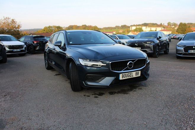 Cliquer pour voir la photo suivante Volvo V60 BUSINESS 2L D3 150 CV GPS 3D CAMÉRA RE U Bleu Absolu de 2019