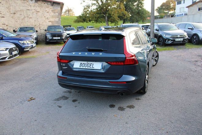 Volvo V60 BUSINESS 2L D3 150 CV GPS 3D CAMRA RE U Bleu Absolu de 2019