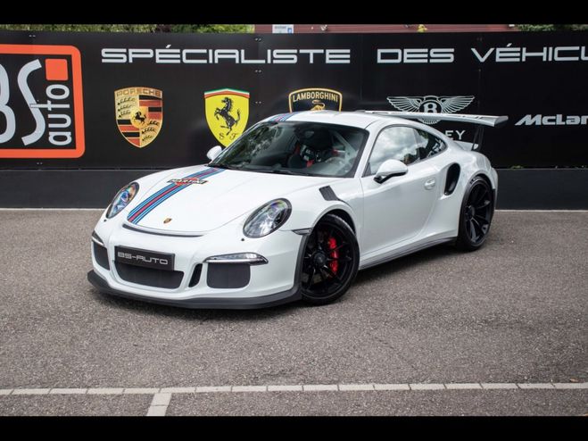 Porsche 911 991 GT3 RS 4.0l Pack Clubsport - 500ch - Blanc Pure White de 2016