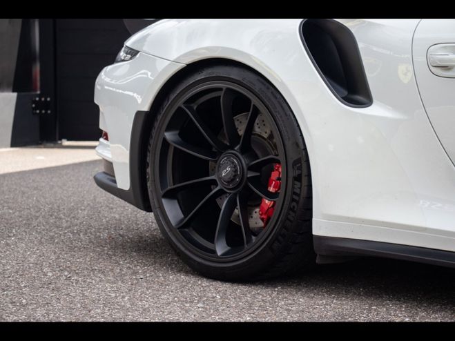Porsche 911 991 GT3 RS 4.0l Pack Clubsport - 500ch - Blanc Pure White de 2016