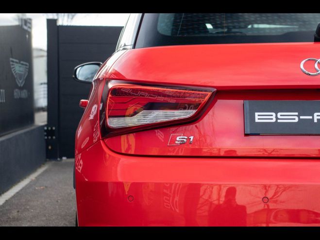 Audi S1 Sportback 2.0 TFSI 231ch Quattro - 1re  ROUGE MISANO Nacr / Toit Noir de 2014