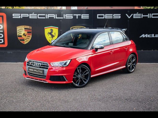 Audi S1 Sportback 2.0 TFSI 231ch Quattro - 1re  ROUGE MISANO Nacr / Toit Noir de 2014