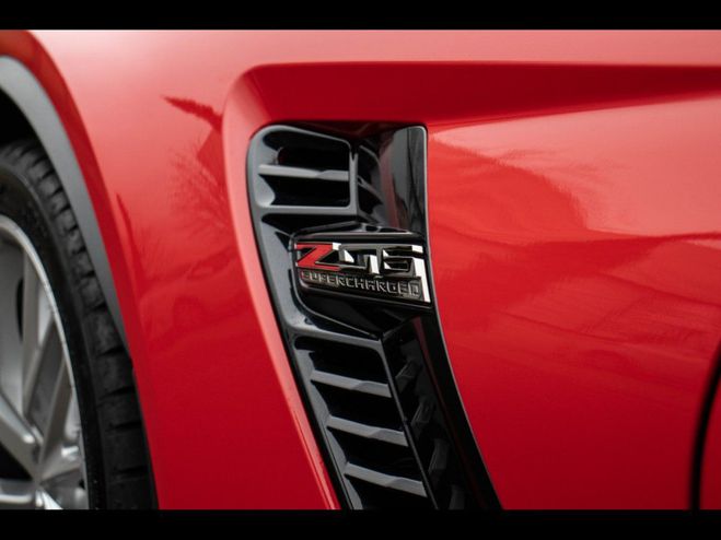 Chevrolet Corvette C7 Z06 V8 Supercharged 6.2l - 659ch Rouge de 2015
