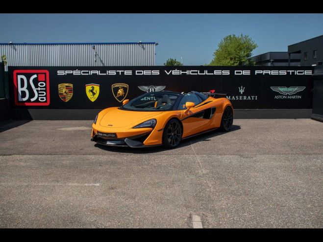 Mclaren 570 S Spider - V8 bi-turbo 3.8l - 570ch - LA McLaren Orange de 2019