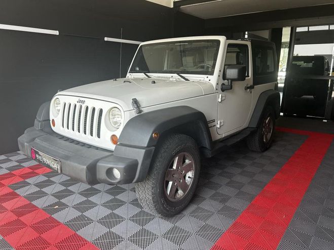 Cliquer pour voir la photo suivante Jeep Wrangler 2.8 CRD Sport 4x4 - Garantie 12 mois Blanc métallisé de 2008