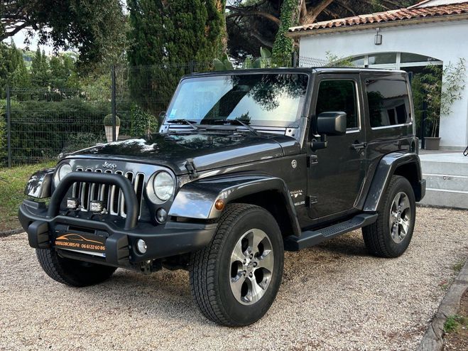 Jeep Wrangler Jeep Wrangler V6 3.6 Pentastar 284 BVA Sahara / 2 PORT Gris de 2017