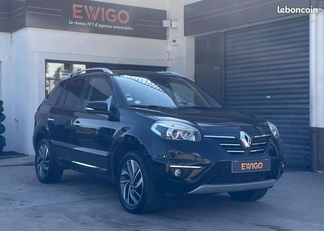 Cliquer pour voir la photo suivante Renault Koleos (2) 2.0 DCI 175 FAP INITIALE 4X4   ATTEL Noir de 2014