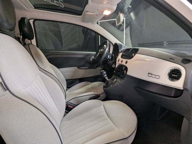 Fiat 500 1.2 8v 69ch Liberty & Art Fabrics / Gara BLANC de 2013