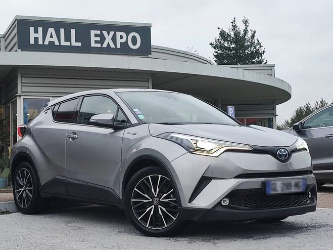 Toyota C HR Hybrid Collection Cuir/Alcantara Noir CV Gris de 2018