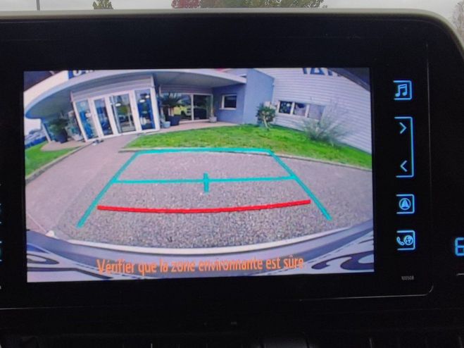 Toyota C HR Hybrid Collection Cuir/Alcantara Noir CV Gris de 2018