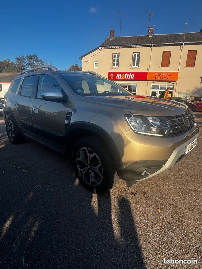 Cliquer pour voir la photo suivante Dacia Duster 1.5 DCI PRESTIGE 115 cv Beige de 2019