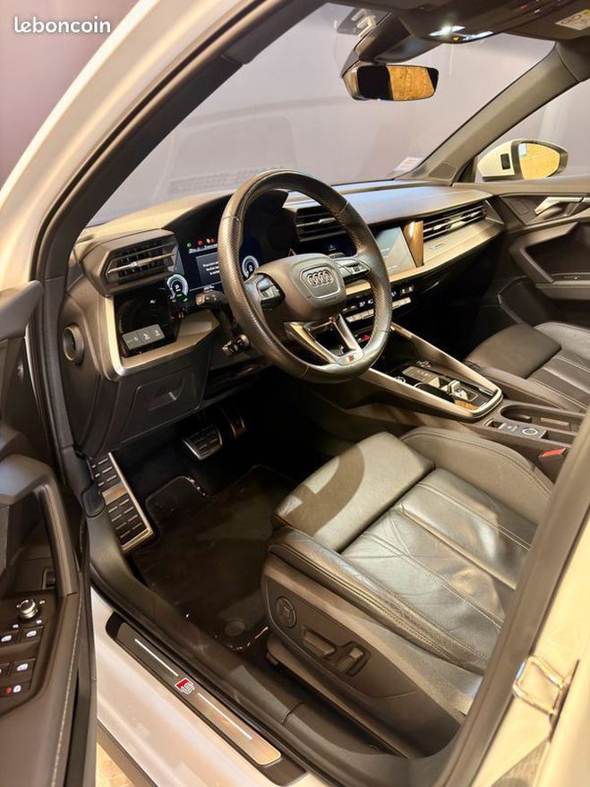 Audi A3 Sportback iv 40 tfsie 204 s line tronic  Blanc de 2020