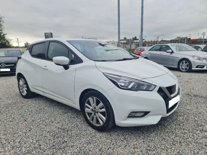 Cliquer pour voir la photo suivante Nissan Micra 1.0L IG-T 92 CV PACK Tekna * REPRISE POS Blanche de 2021