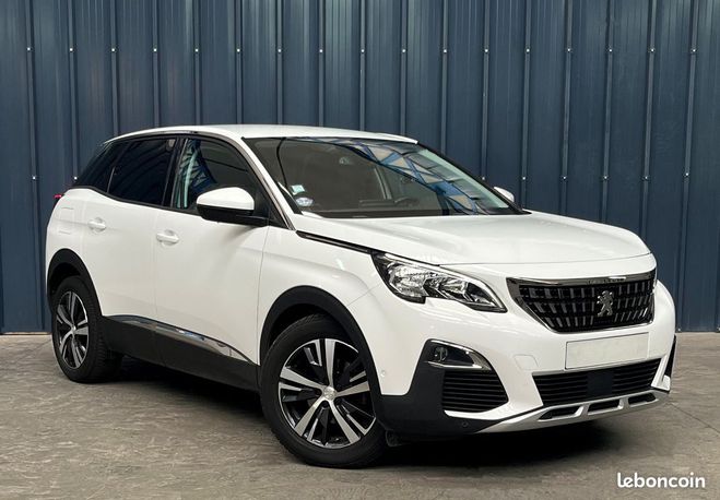 Peugeot 3008 1.2 130Ch EAT6 Parfait Etat Camera de Re Blanc de 2018