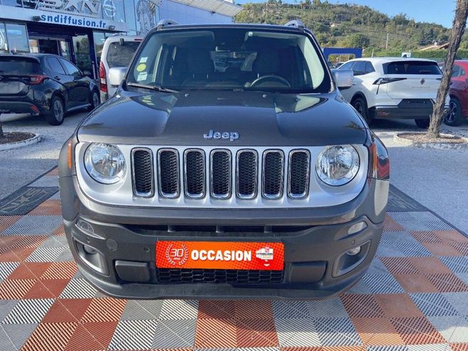 Jeep Renegade Jeep Renegade 1.6 MULTIJET 120 LIMITED Gris Foncé de 2018