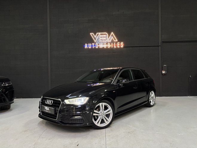 Cliquer pour voir la photo suivante Audi A3 Sportback (3) 1.4 TFSI 122 S Line Noir de 2013