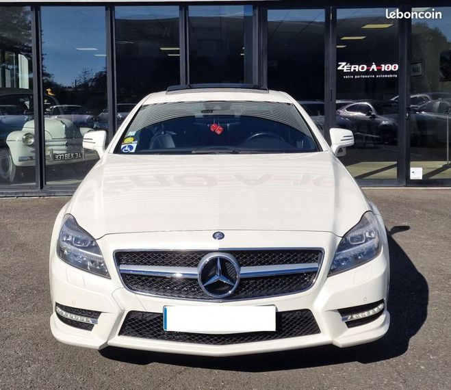 Mercedes Classe CLS Mercedes Classe CLS Classe 350D 3.0 4-MATIC Pack AMG Blanc de 2012