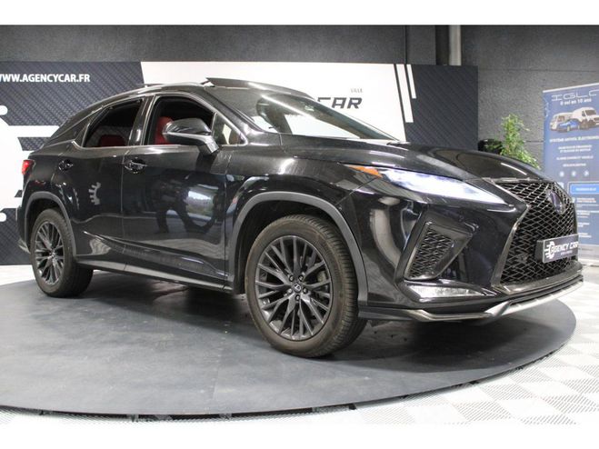Lexus RX 450h 4WD 3.5 V6 BV E-CVT F Sport Suivi A Noir mtallis de 2020