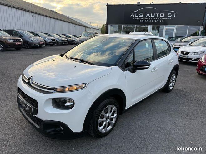 Citroen C3 BLUEHDI 100 FEEL BUSINESS Blanc de 2019