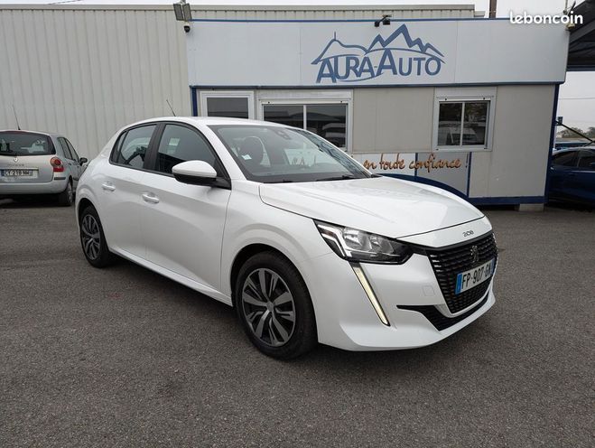 Cliquer pour voir la photo suivante Peugeot 208 1.5 blue hdi 100 active business Blanc de 2020