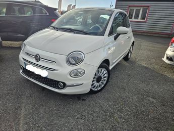  Voir détails -Fiat 500 1.2 8v 69ch Lounge Dualogic à Ploudaniel (29)