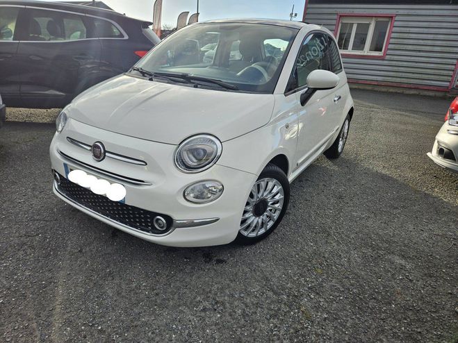 Cliquer pour voir la photo suivante Fiat 500 1.2 8v 69ch Lounge Dualogic BLANC de 2017