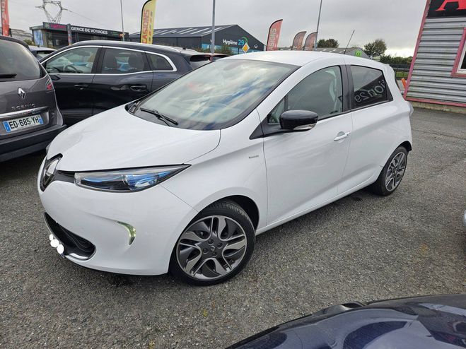 Renault Zoe I (B10) Intens charge normale BLANC de 2016