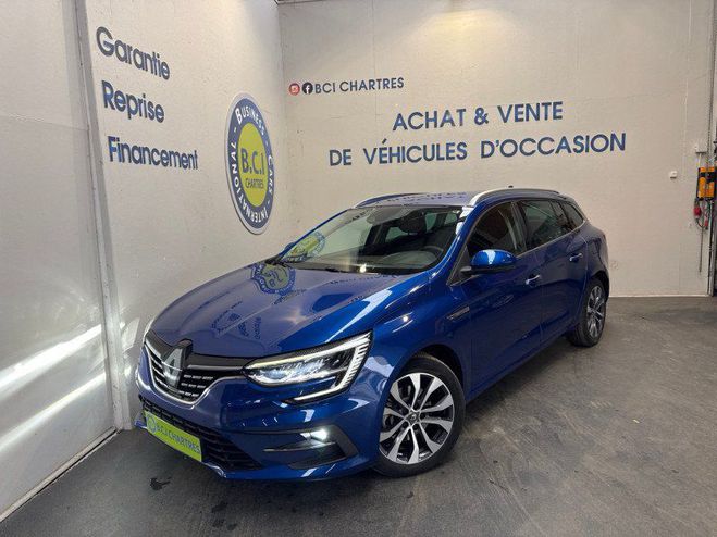 Cliquer pour voir la photo suivante Renault Megane IV ESTATE 1.6 E-TECH PLUG-IN 160CH TECHN Bleu F de 2022