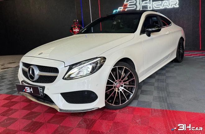 Mercedes Classe C COUPE C200 184 SPORTLINE 7GTRONIC AMG Blanc de 2016