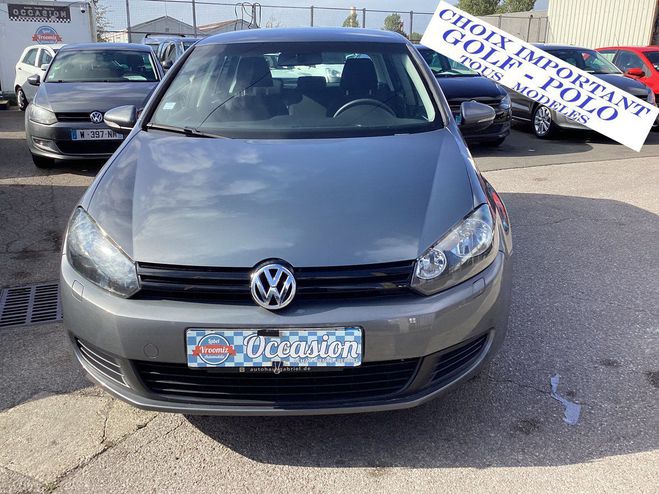 Cliquer pour voir la photo suivante Volkswagen Golf VI 1.6 TDI TRENDLINE BOITE AUTOMATIQUE Gris Métallisé de 2010