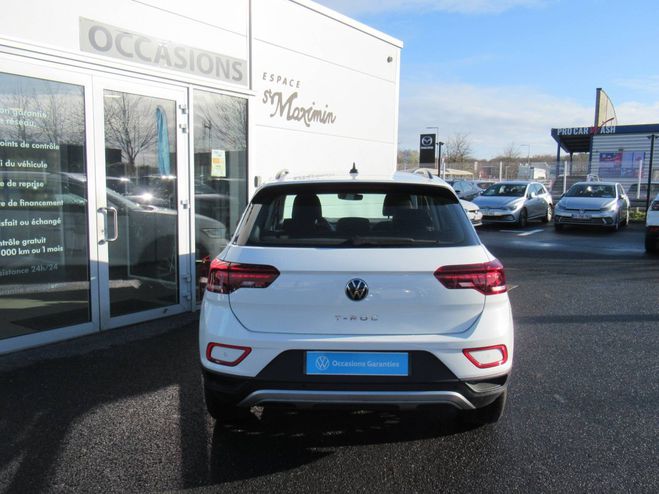 Volkswagen T Roc 1.5 TSI EVO 150 Start/Stop BVM6 Life Plu Blanc de 2023